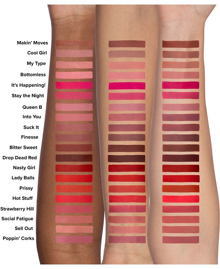 Too Faced Melted Matte Longwearing Diffused Finish Liquid Lipstick Macy