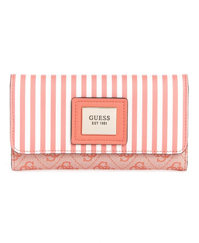GUESS Candace Slim Clutch Wallet Macy s