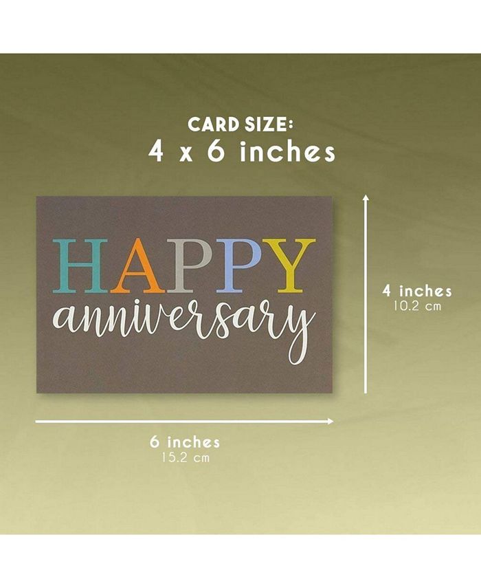 Best Paper Greetings 120 Happy Birthday Anniversary Cards Box Set