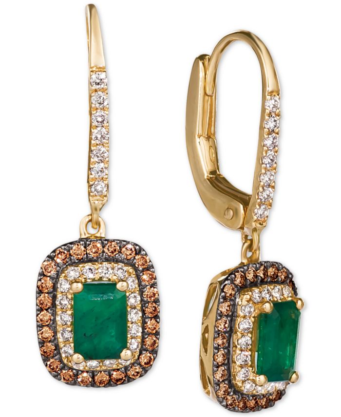 Le Vian Costa Smeralda Emerald (3/4 ct. t.w.) & Diamond (5/8 ct. t.w.)