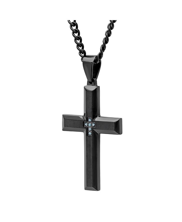 C&C Jewelry Macy's Men's Cross Pendant Necklace Macy's