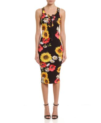 macys sunflower dress