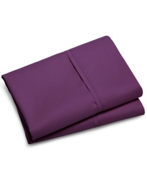 Shop Bare Home Pillowcase Set, Standard In Plum