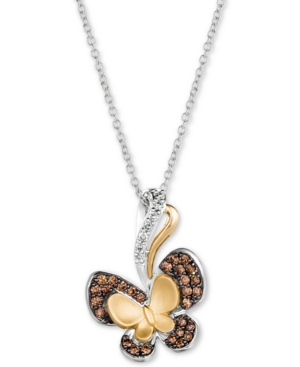 image of Le Vian Diamond Butterfly 18