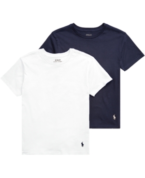 image of Polo Ralph Lauren Big Boys 2-Pk. Cotton T-Shirts