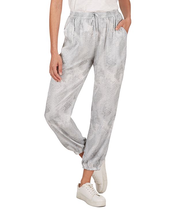 snakeskin jogger set