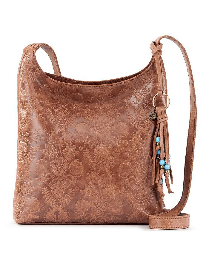 the sak huntley leather crossbody bag