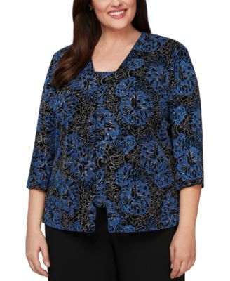 alex evenings women's plus size