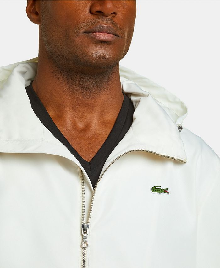 Lacoste Men's Long Sleeve Full Zip Water Resistant Windbreaker Macy's