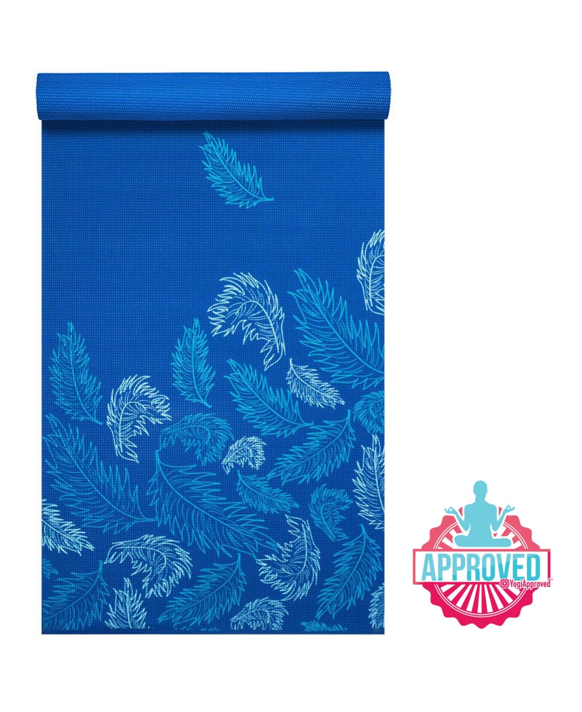 Printed Yoga Mat, 3/16