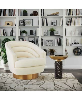 Blaze Glass and Brass Side Table&nbsp;