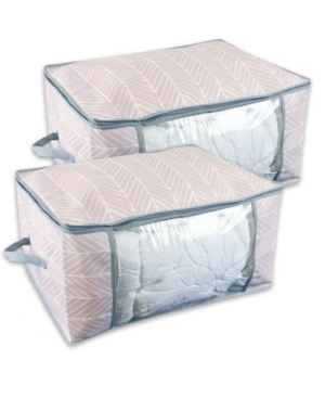 Design Imports Chevron Soft Storage Set of 2