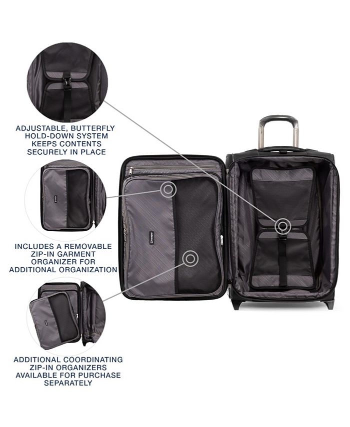 Travelpro Crew Versapack® 22" 2Wheel Max Softside CarryOn Macy's