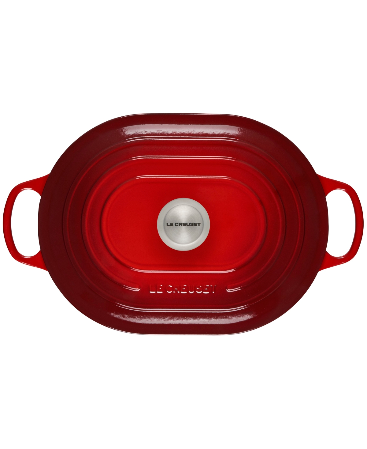 Le Creuset Enameled Cast Iron 3.75-qt. Oval Casserole With Lid In Red