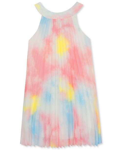 Rare Editions Toddler Girls Pleated Tie Dye Dress Reviews All