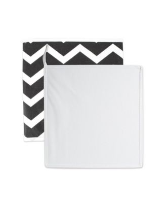 Chevron Print 2-Pc. Storage Bin