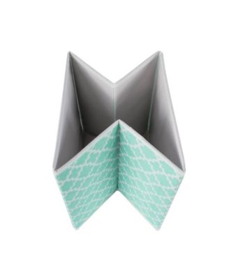 Non-woven Polyester Cube Lattice Square Set of 4