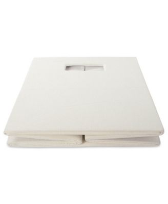 Design Imports Polyester Cube Solid Square