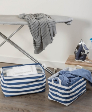 Design Imports Large 2-Pc Rectangle Laundry Hamper Set