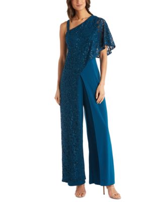 peacock blue jumpsuit