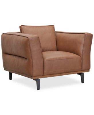 Furniture - Aubreeze 41" Leather Accent Chair
