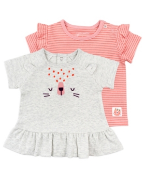 Mac & Moon Baby Girl 2-Pack Tees