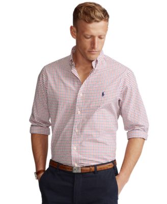 Polo Ralph Lauren - Men's Classic-Fit Plaid Poplin Shirt