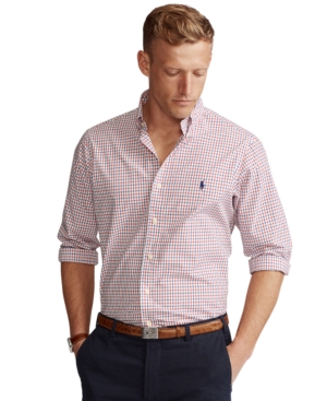Polo Ralph Lauren Men's Classic-Fit Plaid Poplin Shirt
