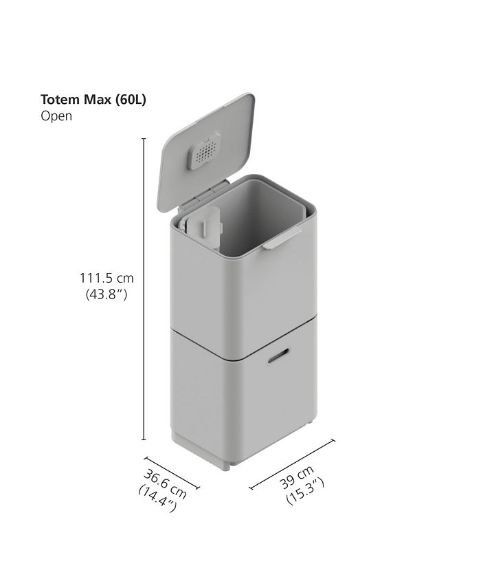 Joseph Joseph Totem Max 60L Waste Separation & Recycling Unit Macy's