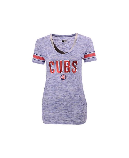 New Era Chicago Cubs Women S Space Dye T Shirt Reviews Sports