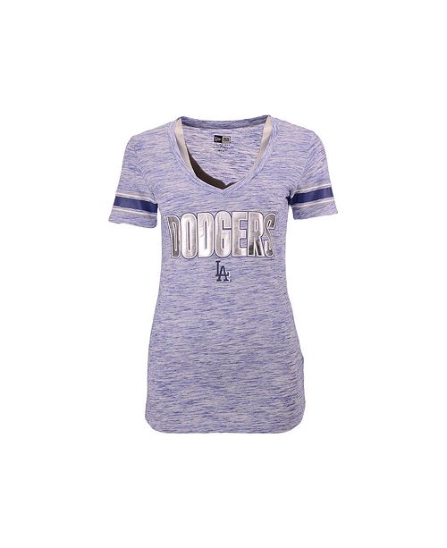 New Era Los Angeles Dodgers Women S Space Dye T Shirt Reviews