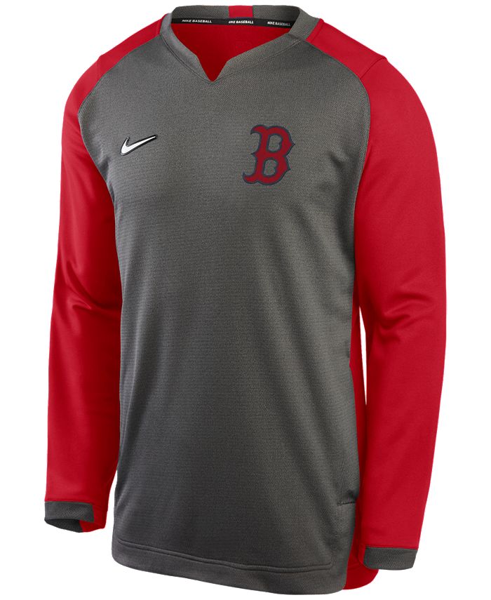 Nike - Men's Boston Red Sox Authentic Collection Thermal Crew Sweatshirt