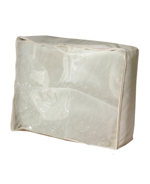 Household Essentials Canvas Blanket Storage Bag In Cream