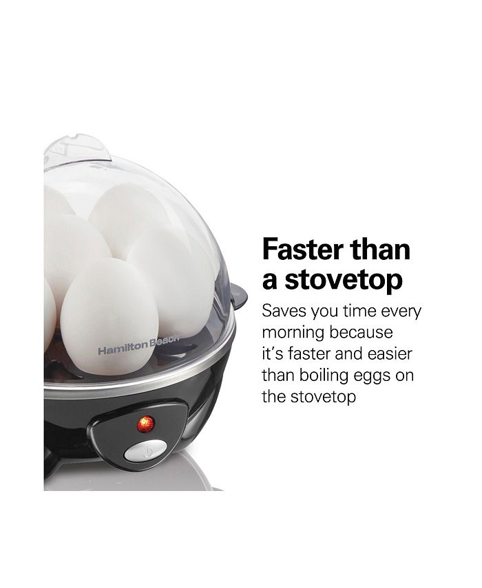 Hamilton Beach 3in1 Egg Cooker with 7 Egg Capacity Macy's