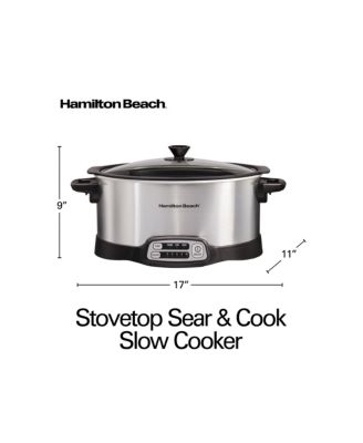 Stovetop Sear & Cook 6 Quart Slow Cooker - 33662