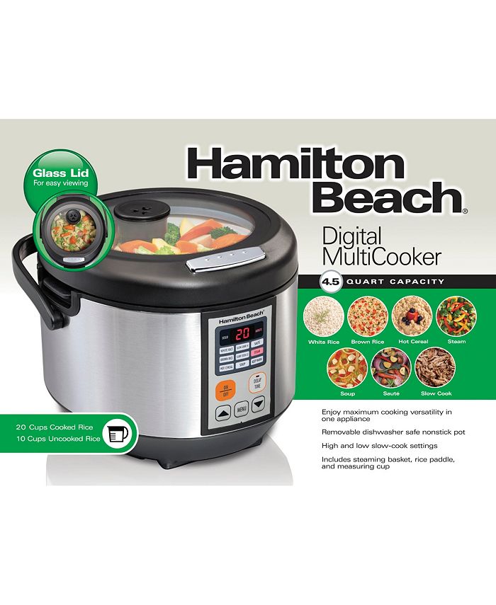 Hamilton Beach Digital Multi Cooker Macy