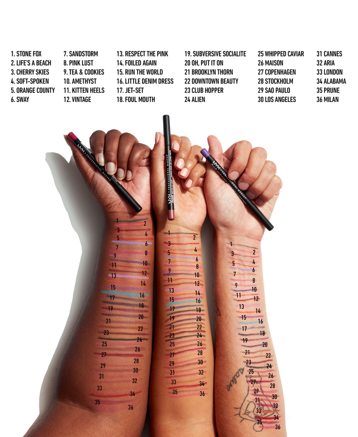 Nyx Professional Makeup Suede Matte Lip Liner In Whipped Caviar