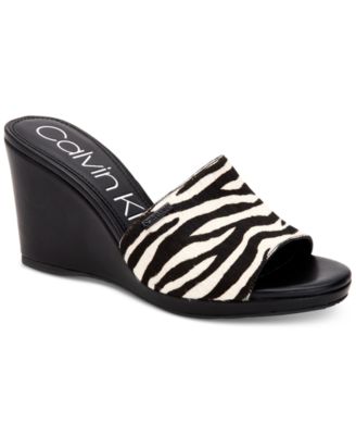 calvin klein zebra shoes