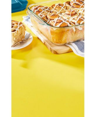 Pyrex Deep 9" x 13" Oblong with Blue Lid