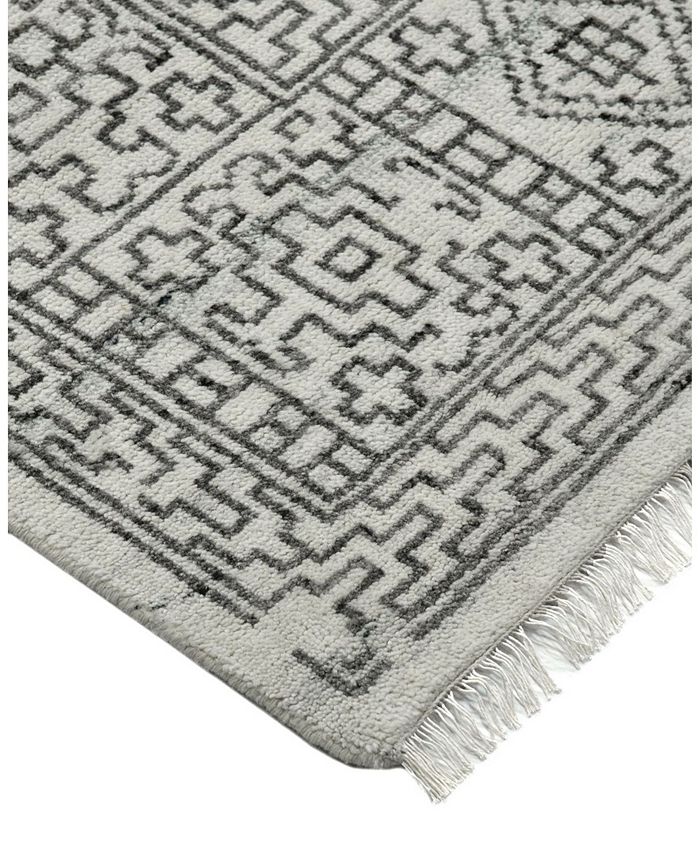 Macy's Fine Rug Gallery Hannelore S3165 Beige 2'6" x 10' Runner Rug