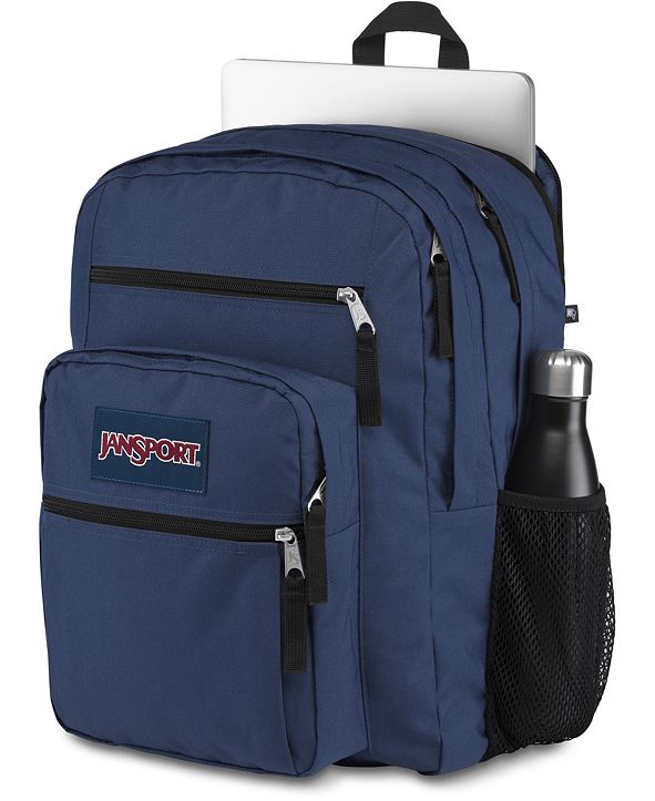 jansport navy big student backpack