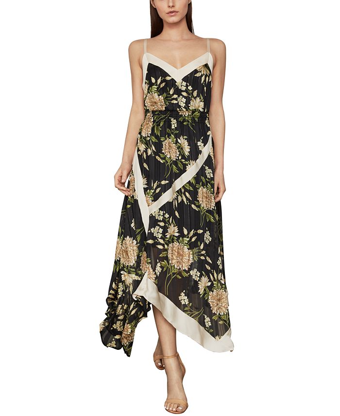 BCBGMAXAZRIA Floral-Print Maxi Dress - Macy's