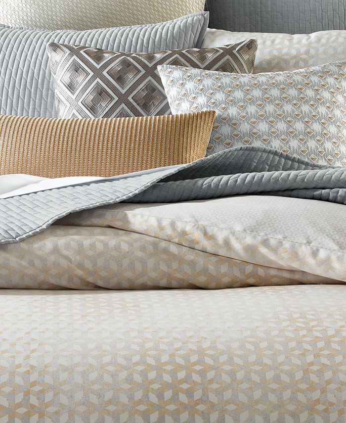 Hotel Collection CLOSEOUT! Bedford Geo Comforter, King, Created for