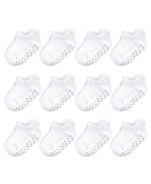 Touched by Nature Toddler Boys and Girls Socks with Non-Skid Gripper for Fall Resistance