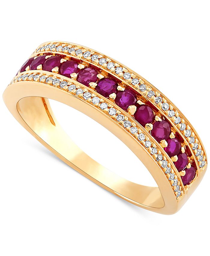Macys 2024 ruby rings