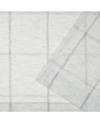 Rubin Sheer, Back Tab and Rod Pocket Single Curtain Panel