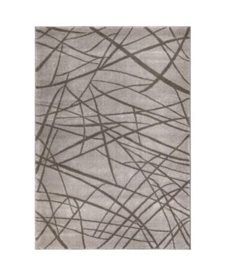 Illusions Branches Gray 9' x 13' Area Rug