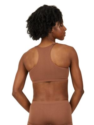 Women's Seamless Racerback Sports Bra