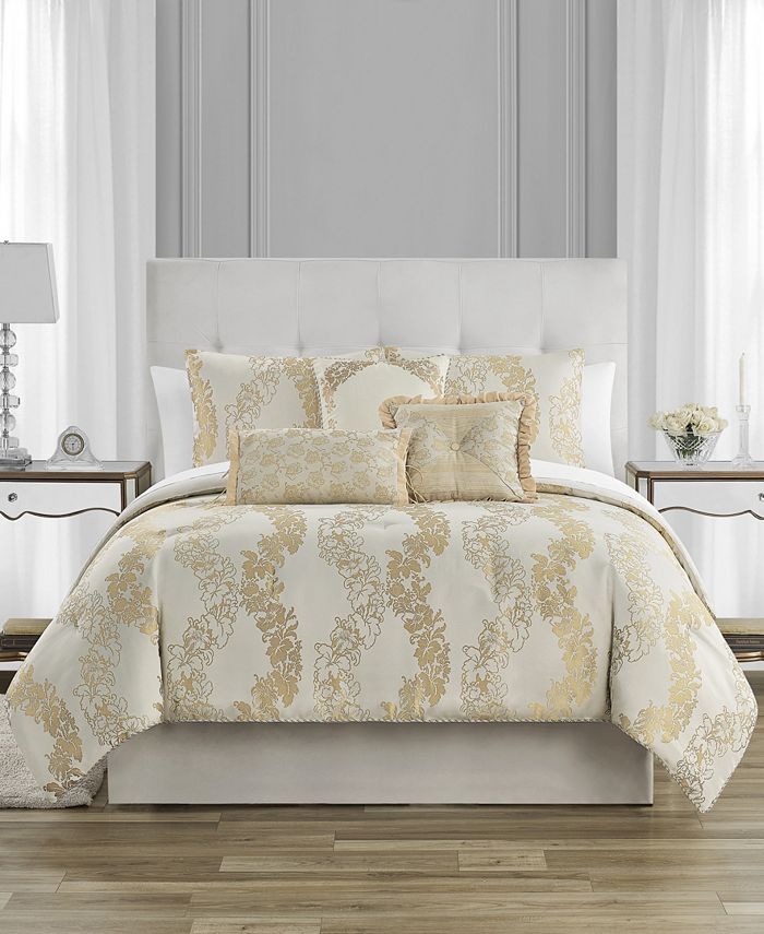 Marquis by Waterford Oban 7 Piece Comforter Set - Macy's