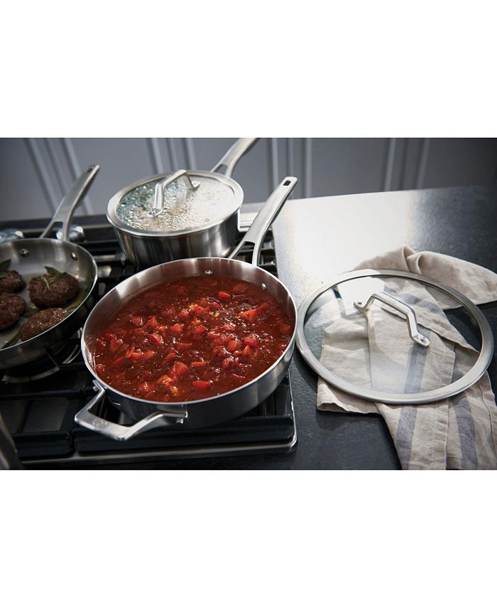 Calphalon Premier Stainless Steel Cookware Set, 11 Piece Macy's